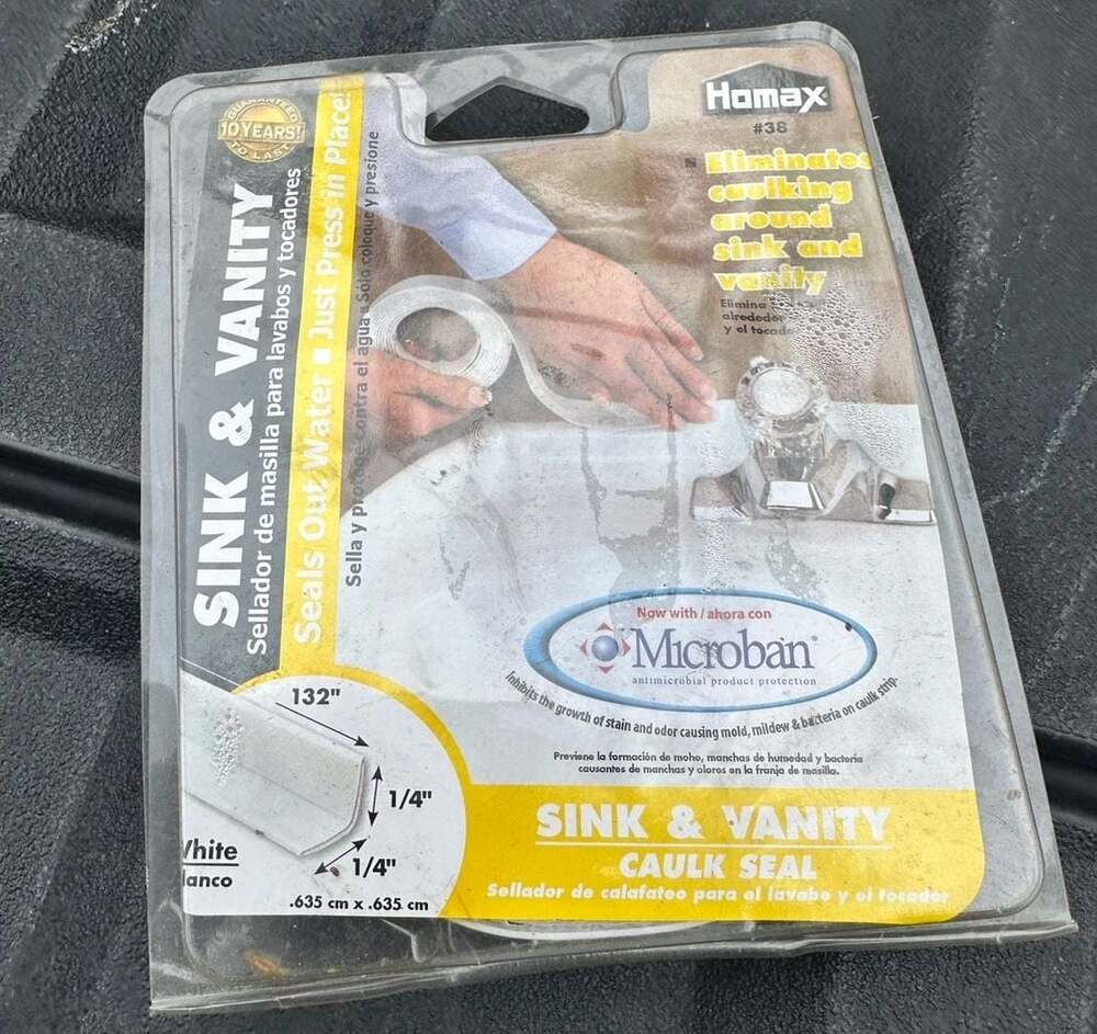 Homax Sink & Vanity Caulk Seal #38 White